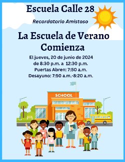 Clases de verano en la escuela 28